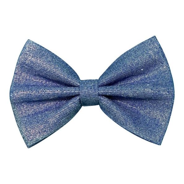 Denim-Sparkle-Bow-Tie