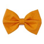 Pet Bow Tie - Orange Sparkle