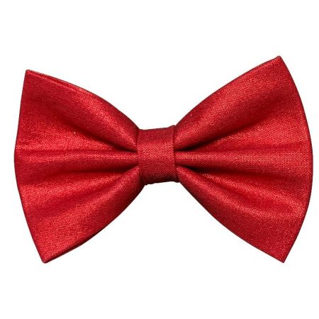 Pet Bow Tie - Red Shimmer Foil