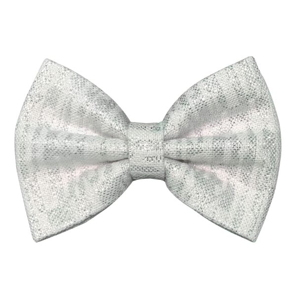 White-_-Silver-Sparkle-Bow-Tie